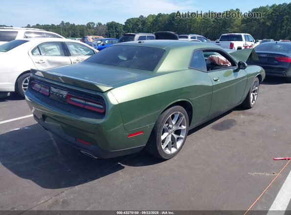 2C3CDZJG4LH235099 2020 DODGE CHALLENGER Green Tył prawy