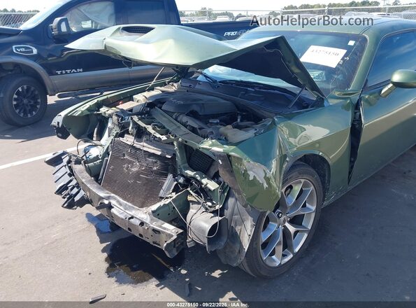 2C3CDZJG4LH235099 2020 DODGE CHALLENGER Green Widok z przodu