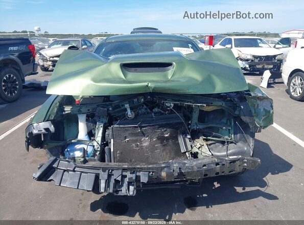 2C3CDZJG4LH235099 2020 DODGE CHALLENGER Green Widok wnętrza z tyłu