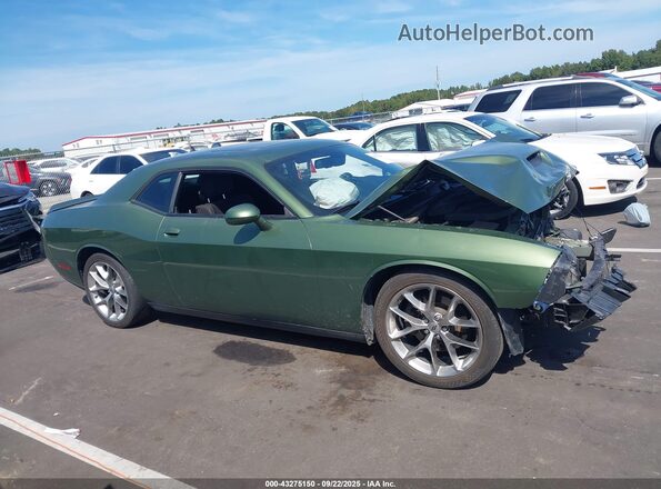 2C3CDZJG4LH235099 2020 DODGE CHALLENGER Green Widok wnętrza 360 stopni