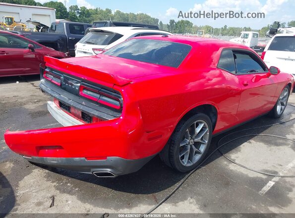 2C3CDZJG4NH211808 2022 DODGE CHALLENGER Red Tył prawy
