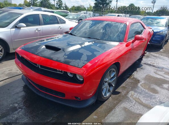 2C3CDZJG4NH211808 2022 DODGE CHALLENGER Red Przód lewy