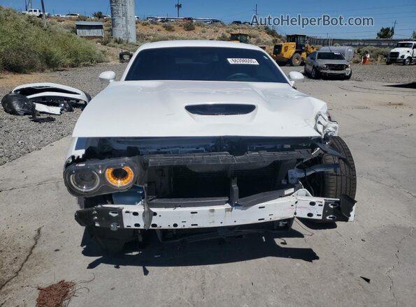 2C3CDZKG0NH223887 2022 DODGE CHALLENGER White Widok z przodu