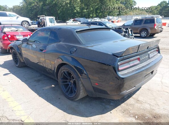 2C3CDZL98LH128720 2020 DODGE CHALLENGER Black Tył lewy