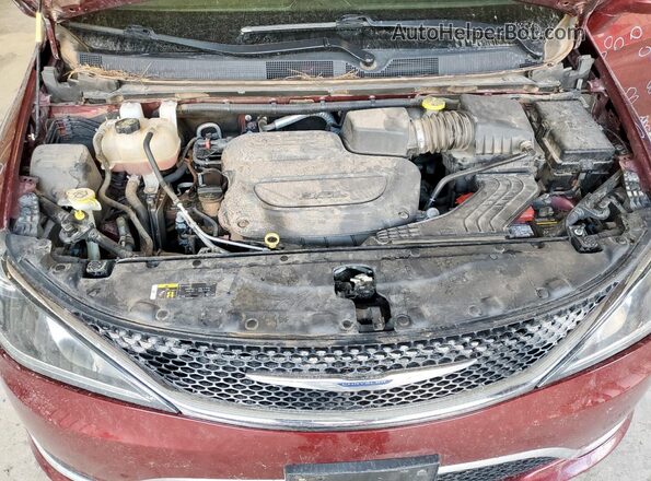 2C4RC1BG0LR280270 2020 CHRYSLER PACIFICA Burgundy Engine compartment view