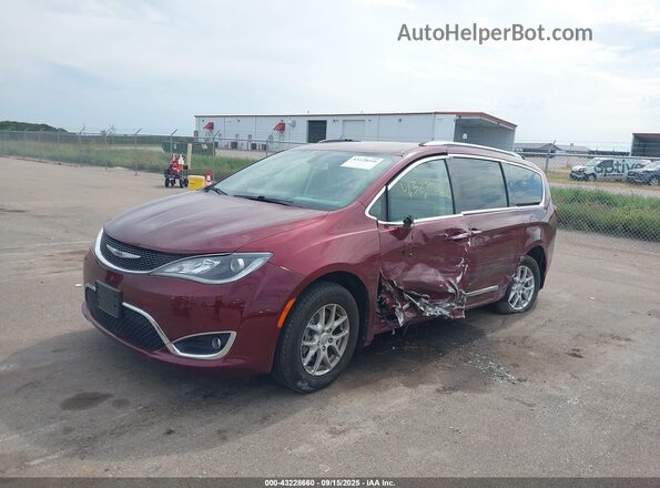 2C4RC1BG1LR276311 2020 CHRYSLER PACIFICA Темно-бордовый Передняя левая четверть