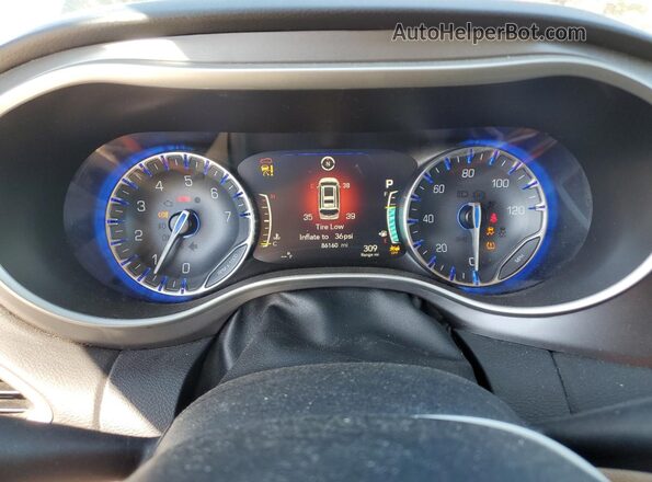 2C4RC1BG2NR169352 2022 CHRYSLER PACIFICA Black Instrument cluster view