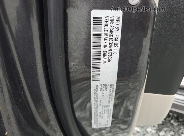 2C4RC1BG2NR178326 2022 CHRYSLER PACIFICA Gray 