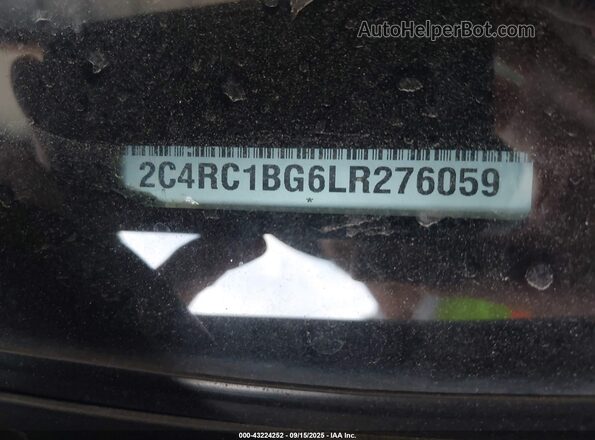 2C4RC1BG6LR276059 2020 CHRYSLER PACIFICA White Vista del compartimento del motor