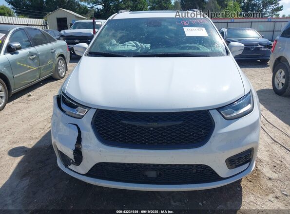 2C4RC1BG6MR572202 2021 CHRYSLER PACIFICA White Vista del cuadro de instrumentos
