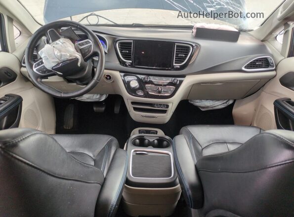 2C4RC1BG7MR589364 2021 CHRYSLER PACIFICA Blue წინა პანელის ხედი
