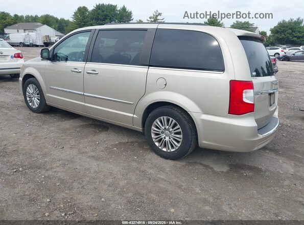 2C4RC1CG2GR260722 2016 CHRYSLER TOWN & COUNTRY Gold Trasero izquierdo