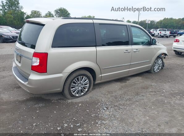 2C4RC1CG2GR260722 2016 CHRYSLER TOWN & COUNTRY Gold Trasero derecho