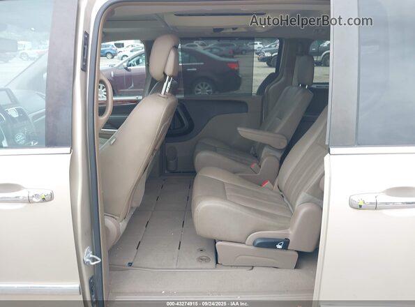 2C4RC1CG2GR260722 2016 CHRYSLER TOWN & COUNTRY Gold Vista de la etiqueta del VIN