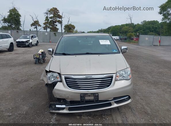 2C4RC1CG2GR260722 2016 CHRYSLER TOWN & COUNTRY Gold Vista del cuadro de instrumentos