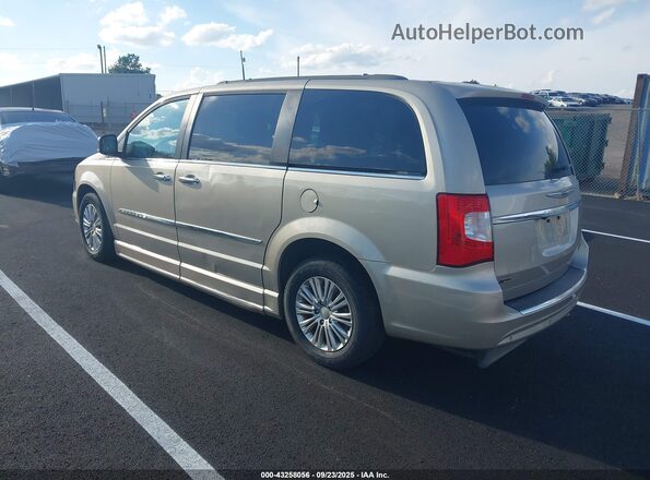 2C4RC1CG2GR283224 2016 CHRYSLER TOWN & COUNTRY Желто-коричневый Задняя левая четверть