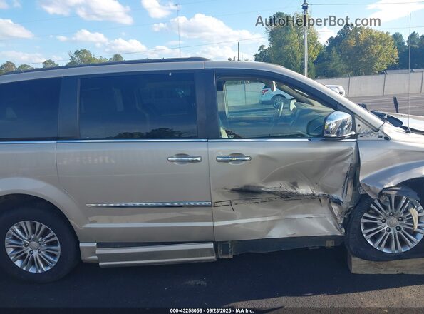 2C4RC1CG2GR283224 2016 CHRYSLER TOWN & COUNTRY Желто-коричневый Панорамный вид салона 360°