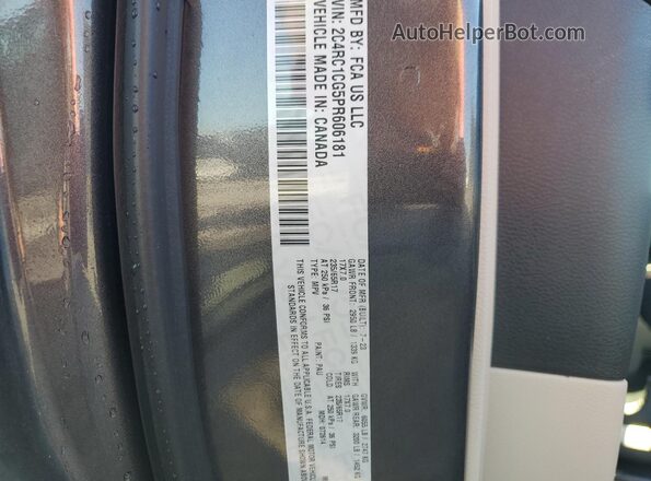 2C4RC1CG5PR606181 2023 CHRYSLER VOYAGER Gray 