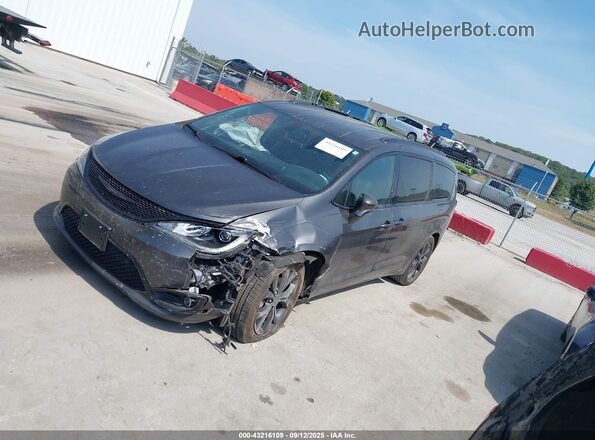 2C4RC1EG0LR286355 2020 CHRYSLER PACIFICA Серый Передняя левая четверть