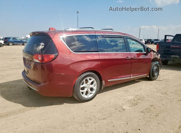 2C4RC1EGXJR203799 2018 CHRYSLER PACIFICA Темно-бордовый 