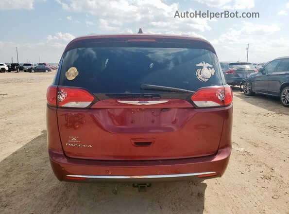 2C4RC1EGXJR203799 2018 CHRYSLER PACIFICA Темно-бордовый 