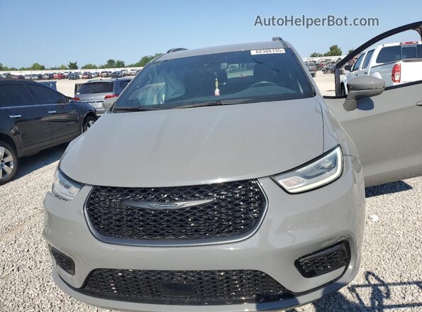 2C4RC1FG7MR557816 2021 CHRYSLER PACIFICA Gray წინა ხედი
