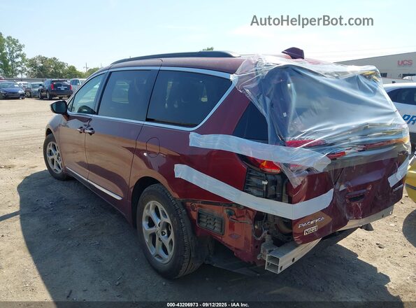 2C4RC1GG0NR143311 2022 CHRYSLER PACIFICA Red უკანა მარცხენა