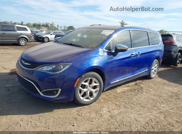 2C4RC1GG2LR121999 2020 CHRYSLER PACIFICA Blue Vista tres cuartos delantera izquierda