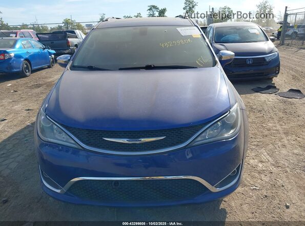 2C4RC1GG2LR121999 2020 CHRYSLER PACIFICA Blue Vista interior trasera