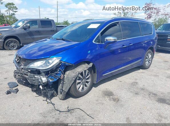 2C4RC1N79LR263334 2020 CHRYSLER PACIFICA Blue Vista tres cuartos delantera izquierda