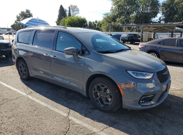 2C4RC1S77MR564786 2021 CHRYSLER PACIFICA Gray Przód prawy