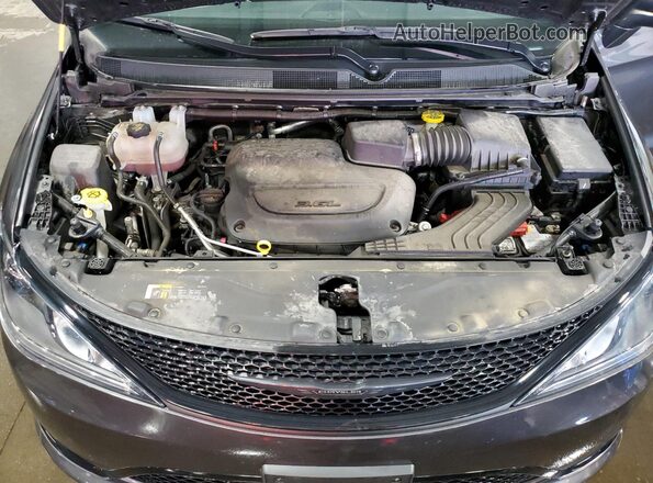 2C4RC3BG5LR282592 2020 CHRYSLER PACIFICA Charcoal Vista del compartimento del motor