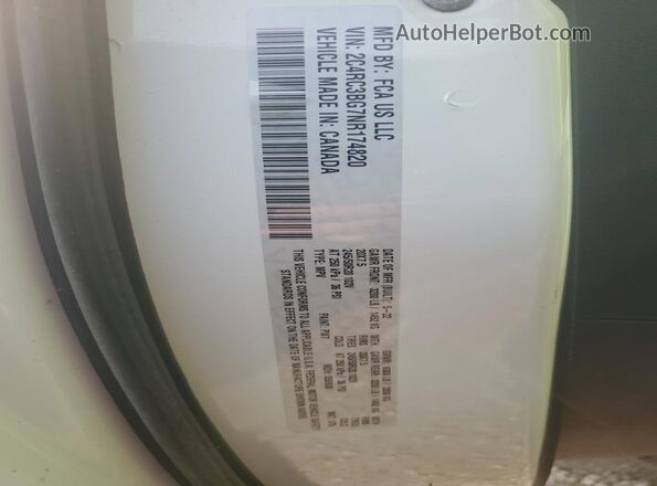 2C4RC3BG7NR174820 2022 CHRYSLER PACIFICA White 