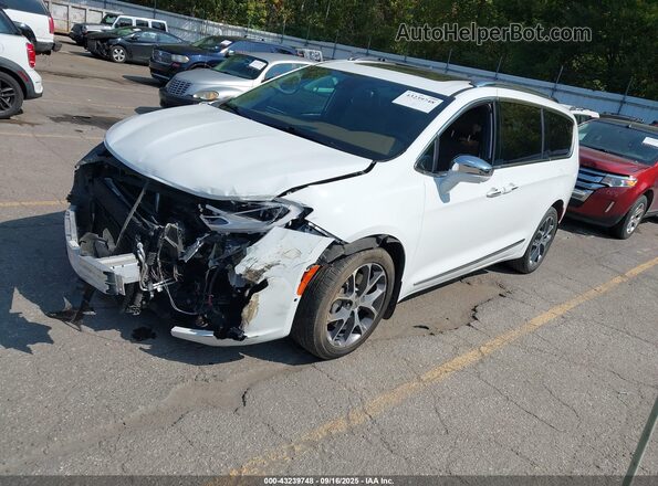 2C4RC3GGXMR518602 2021 CHRYSLER PACIFICA White Առջևի ձախ երեք քառորդ տեսարան