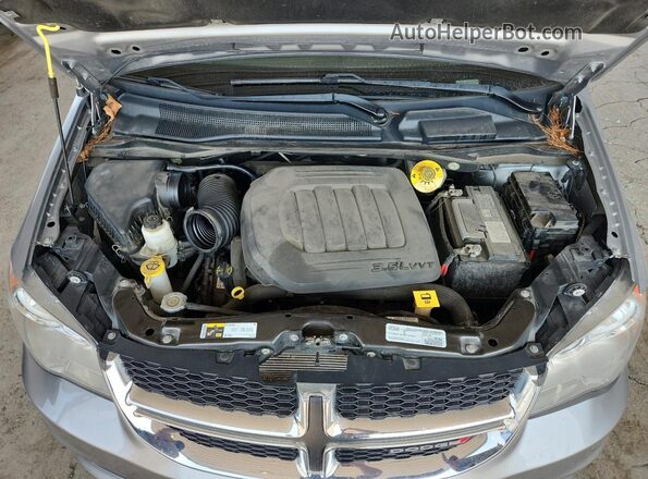 2C4RDGCG0LR166459 2020 DODGE GRAND Silver Շարժիչի բաժամունքի տեսք