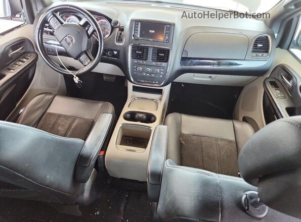 2C4RDGCG0LR166459 2020 DODGE GRAND Silver Առջևի վահանակի տեսք