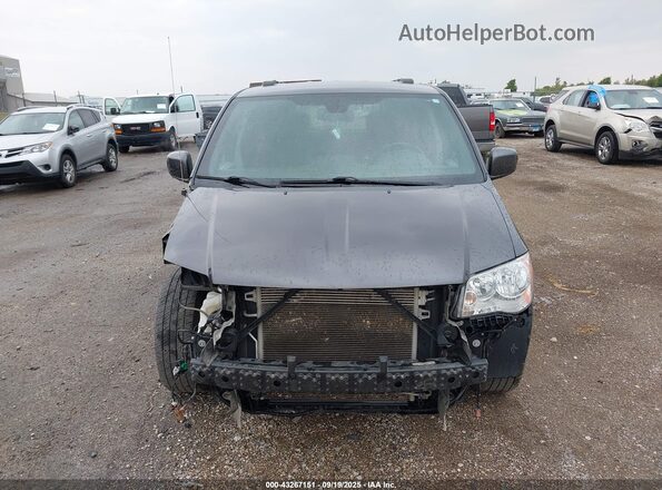 2C4RDGCG1JR360138 2018 DODGE GRAND CARAVAN Gray უკანა სალონის ხედი