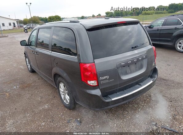 2C4RDGCG1JR360138 2018 DODGE GRAND CARAVAN Gray უკანა მარცხენა
