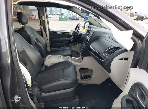 2C4RDGCG2LR253246 2020 DODGE GRAND CARAVAN Gray წინა სალონის ხედი