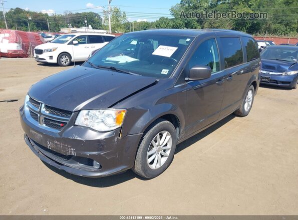 2C4RDGCG3LR154371 2020 DODGE GRAND CARAVAN Gray Front view