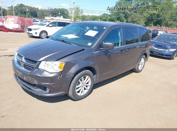 2C4RDGCG3LR154371 2020 DODGE GRAND CARAVAN Gray Front left