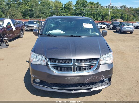 2C4RDGCG3LR154371 2020 DODGE GRAND CARAVAN Gray Instrument cluster view