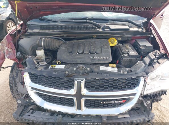 2C4RDGCG4JR327201 2018 DODGE GRAND CARAVAN Red 
