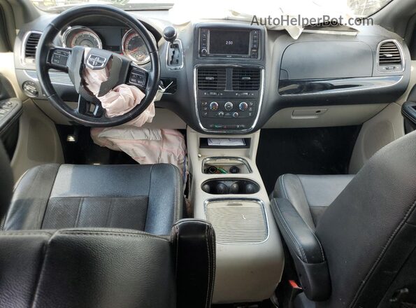 2C4RDGCG4LR153665 2020 DODGE GRAND Silver Առջևի վահանակի տեսք