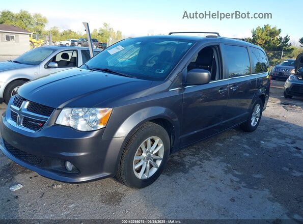 2C4RDGCG4LR153794 2020 DODGE GRAND CARAVAN Gray Vista tres cuartos delantera izquierda