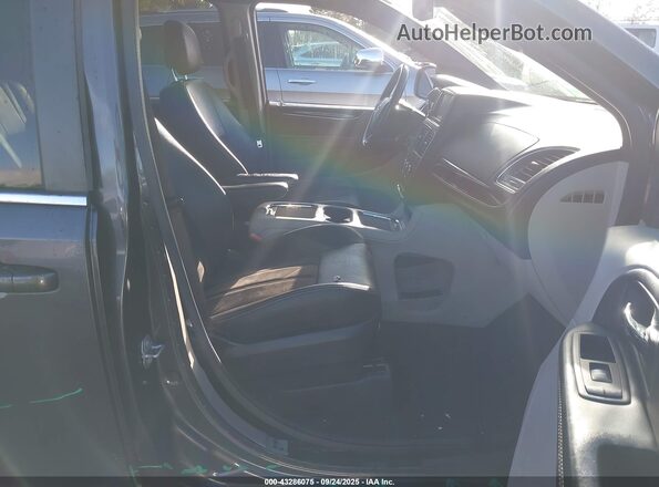 2C4RDGCG4LR153794 2020 DODGE GRAND CARAVAN Gray Vista interior delantera