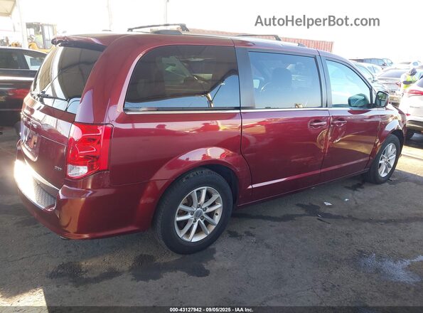 2C4RDGCG4LR207319 2020 DODGE GRAND CARAVAN Red Rear right