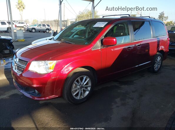 2C4RDGCG4LR207319 2020 DODGE GRAND CARAVAN Red Front left