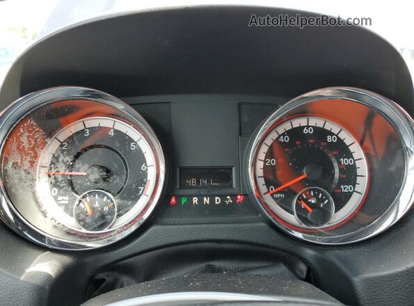 2C4RDGCG6LR228351 2020 DODGE GRAND Gray Instrument cluster view