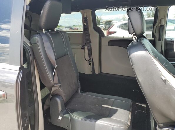 2C4RDGCG6LR228351 2020 DODGE GRAND Gray Rear interior view
